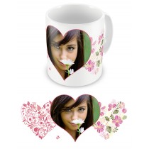 Цветочные сны. Чашка для влюбленных, на 8-е марта, ко Дню Святого Валентина #4