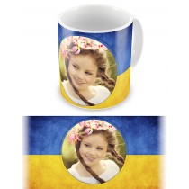 Желто-голубая. Чашка Украина #4