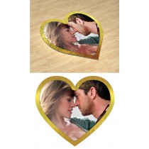 Ты мое золото. Фотопазл в форме сердца #3