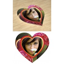 Цветущий. Фотопазл в форме сердца #5