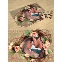 Венок чувств. Фотопазл Любовь, День Святого Валентина #3